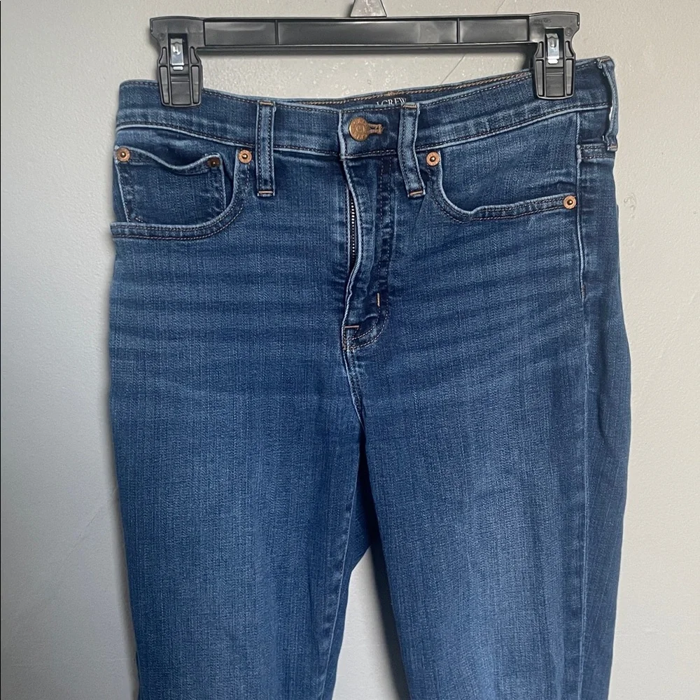 J. Crew 10” high rise size 26 skinny jeans normcore capsule denim